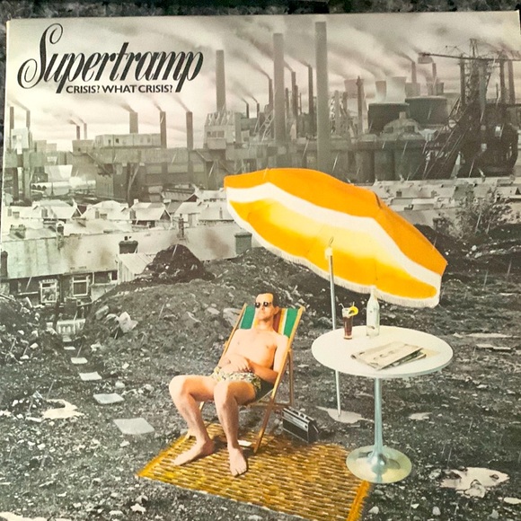 LP vintage Supertramp Crisis What Crisis? - Picture 1 of 3